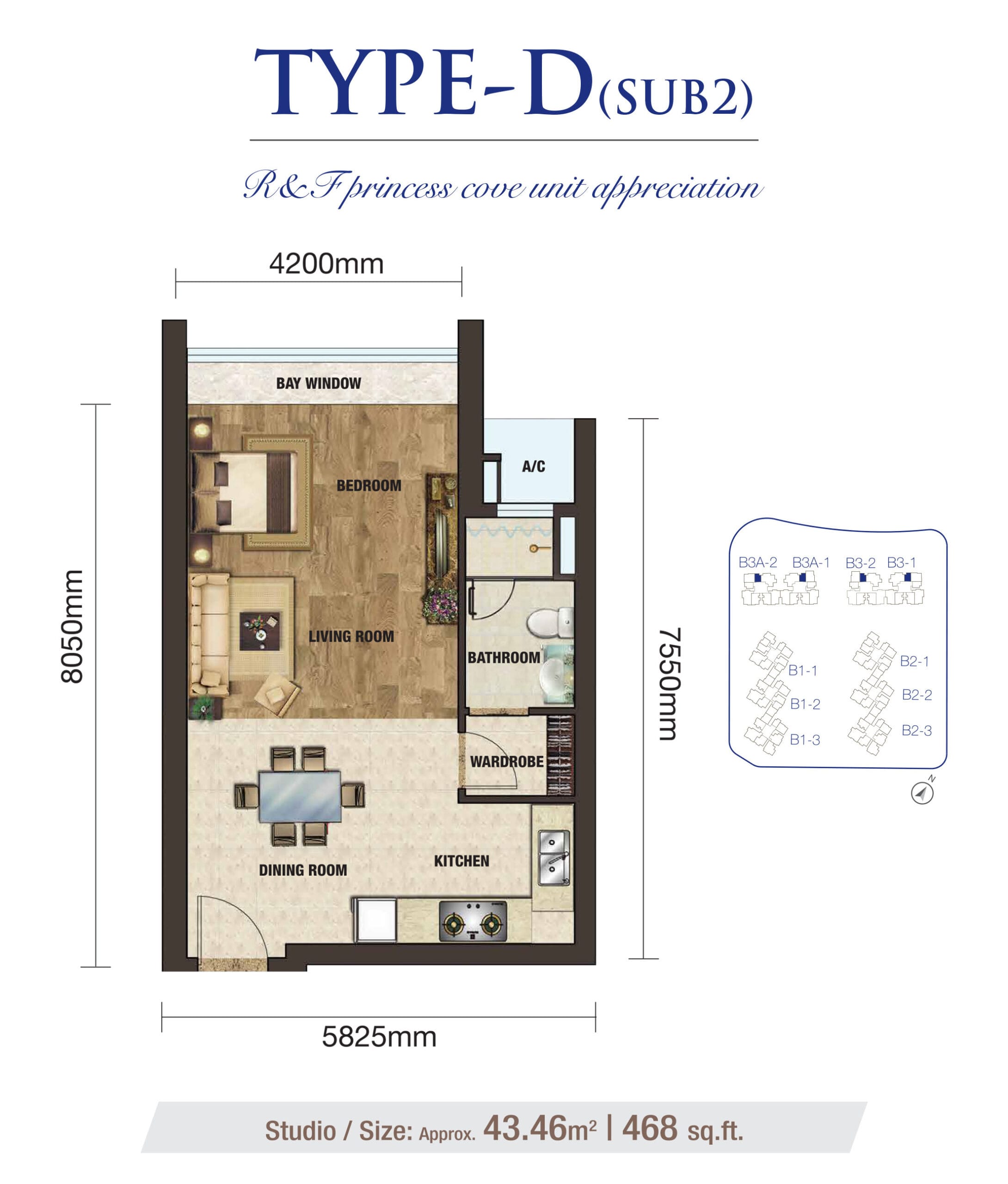 Bedroom 1 Image-Type-D-Sub2-1-scaled