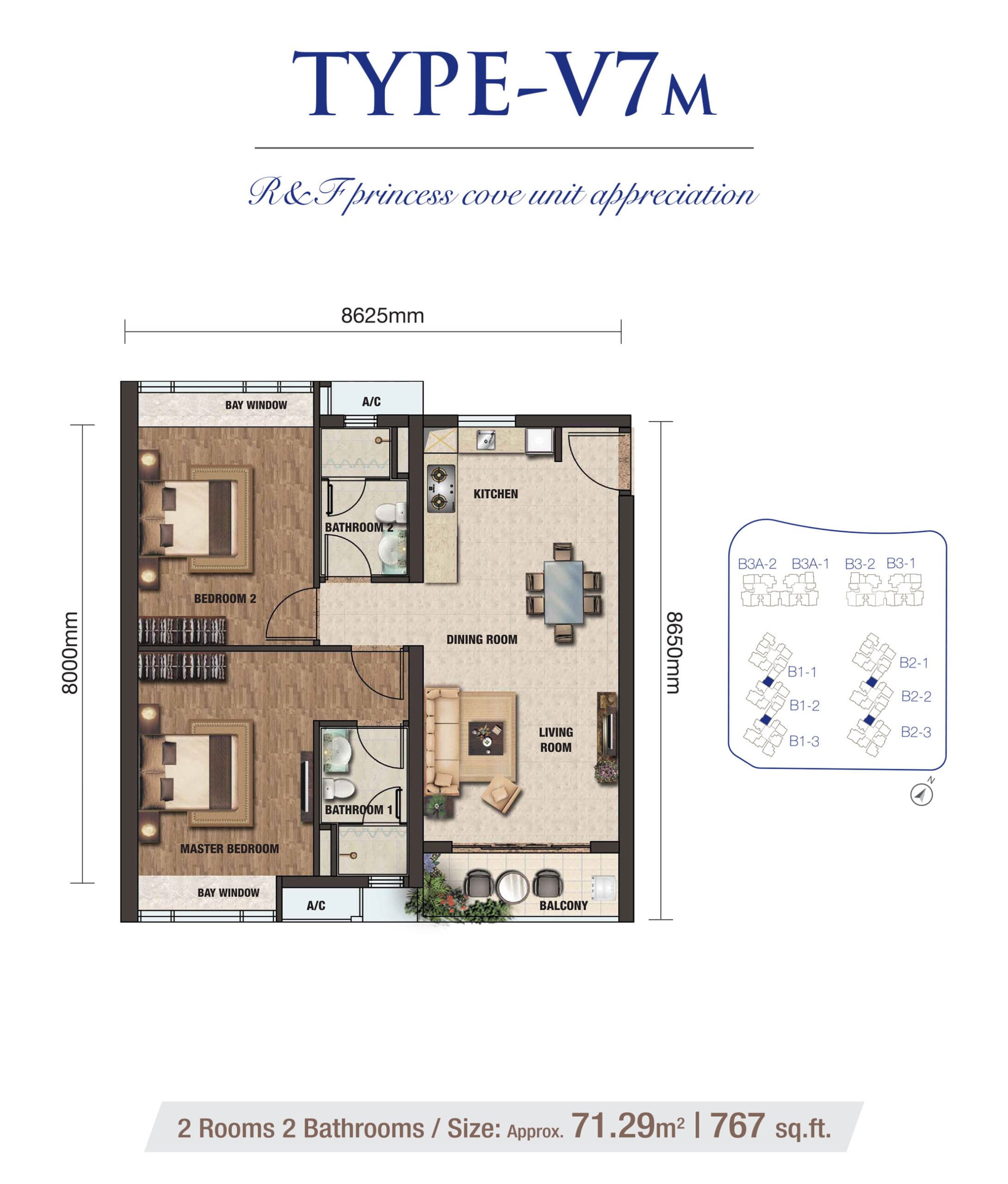 TypeV7M-1-scaled_Bedroom 2 Image